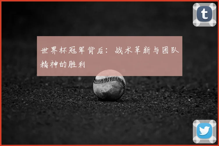 世界杯冠军背后:战术革新与团队精神的胜利